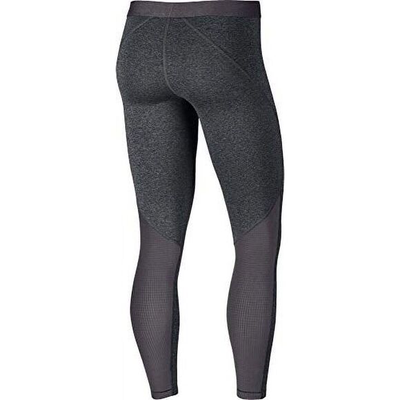 Nike Pro 932078-071 Women's Sz XS Gray Heather Warm Training Performance Tights - Picture 12 of 12